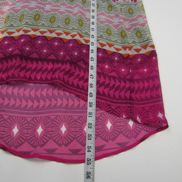 Old Navy Multicolor Tribal Print Halter Maxi Dress Women XS Boho Summer Festival - Picture 13 of 13